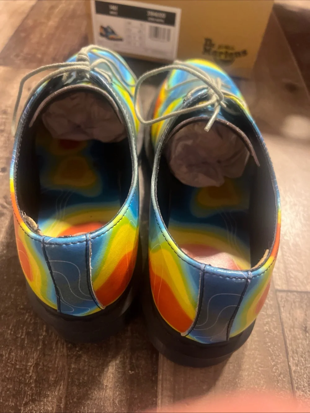 Dr. Martens vibrant multicolor